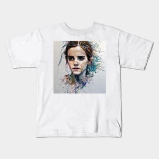 watercolors of Emma Kids T-Shirt